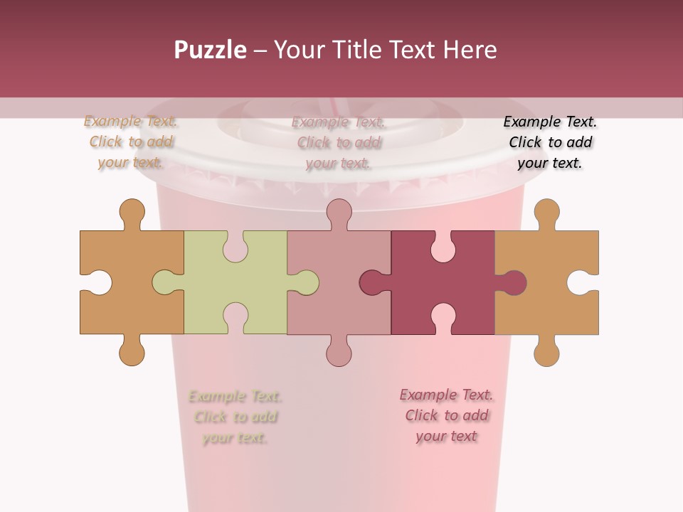 Isolated Single Use Liquid PowerPoint Template