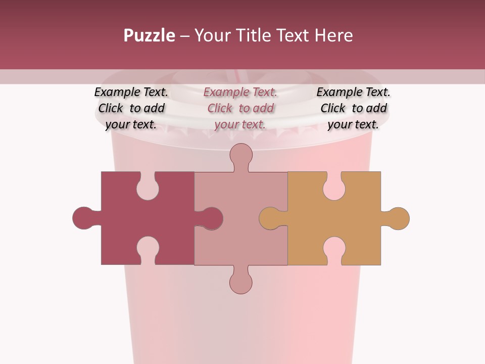 Isolated Single Use Liquid PowerPoint Template