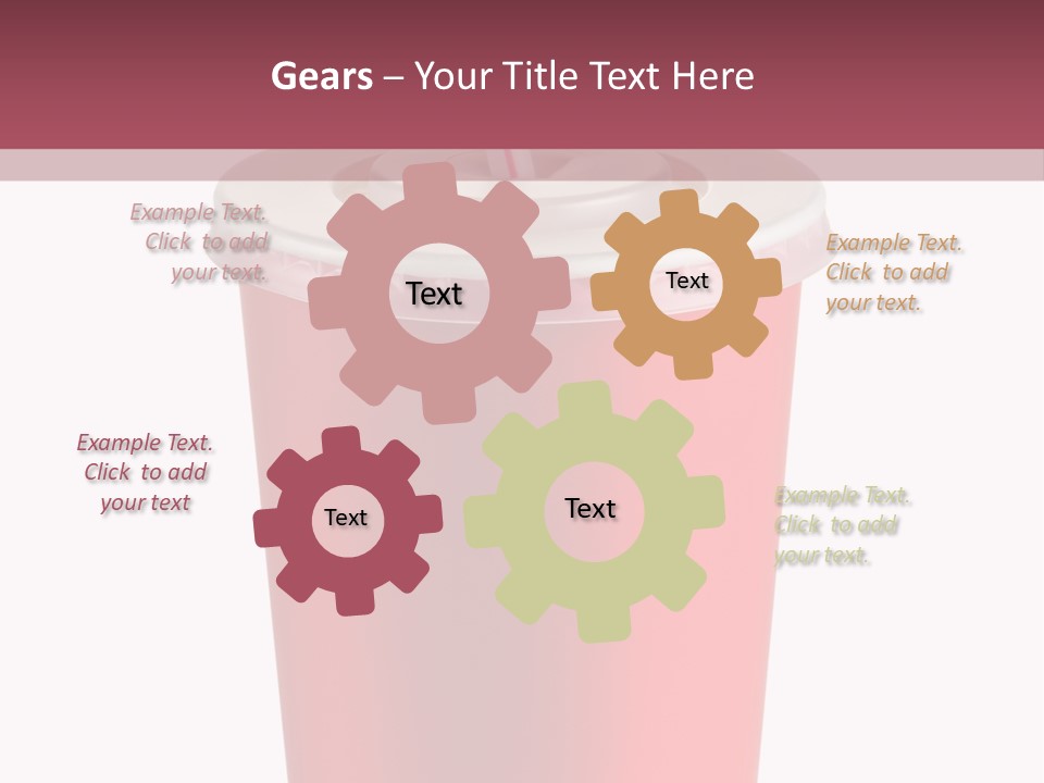 Isolated Single Use Liquid PowerPoint Template