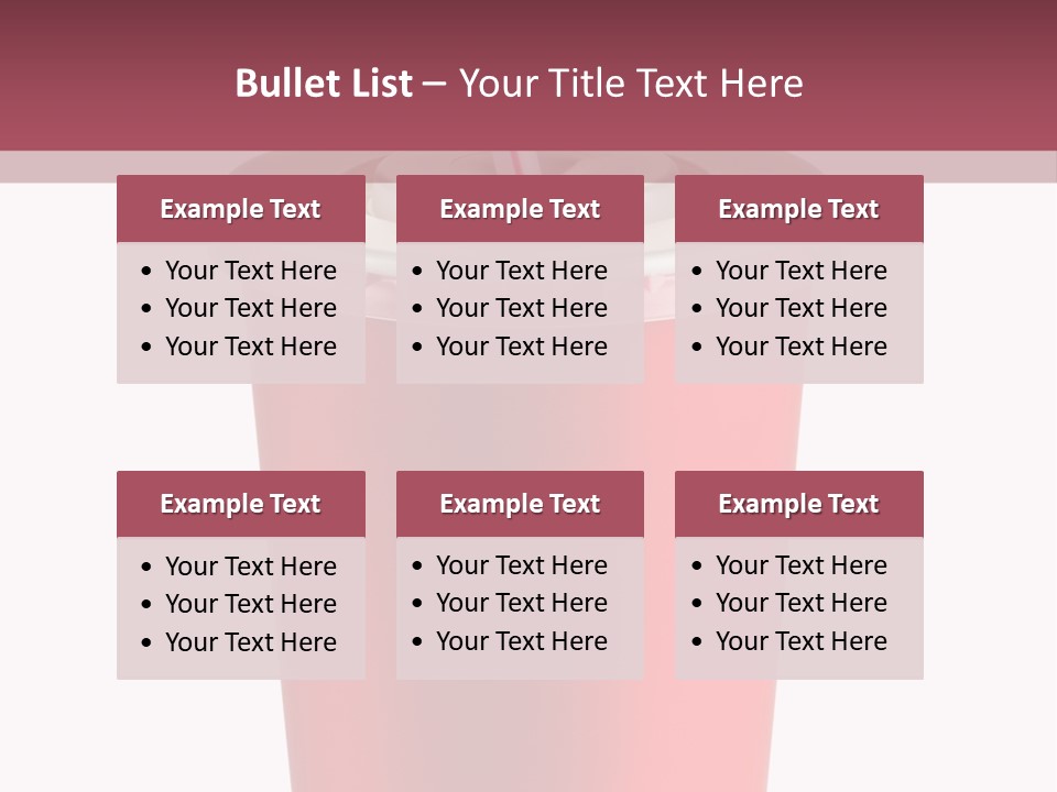 Isolated Single Use Liquid PowerPoint Template