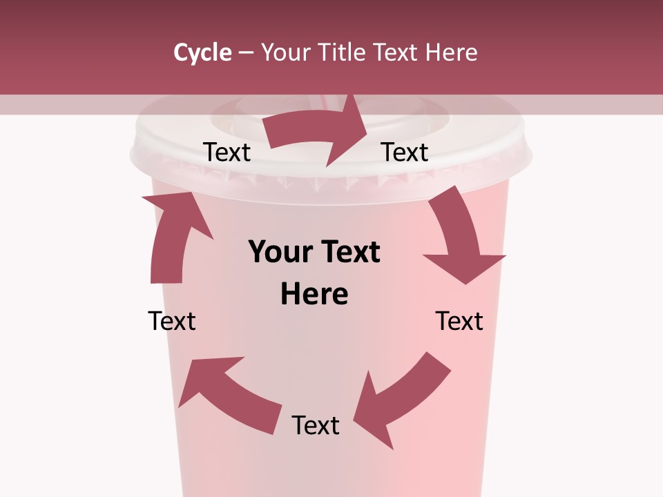 Isolated Single Use Liquid PowerPoint Template