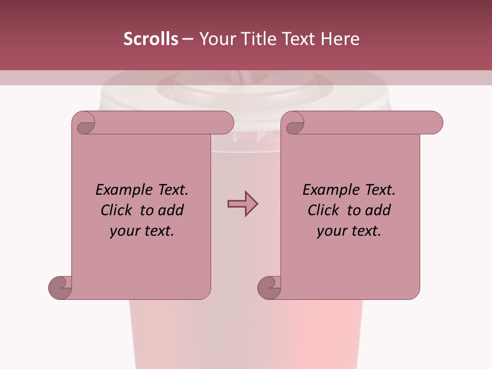 Isolated Single Use Liquid PowerPoint Template