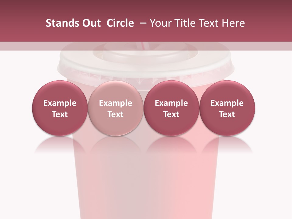 Isolated Single Use Liquid PowerPoint Template