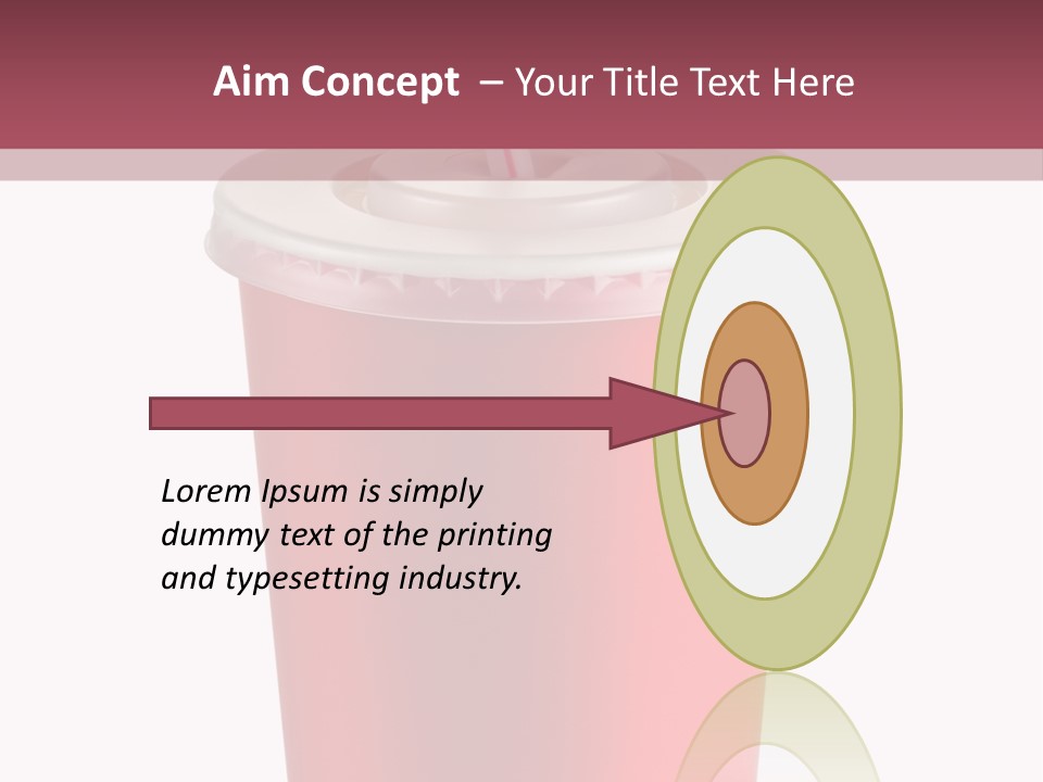 Isolated Single Use Liquid PowerPoint Template