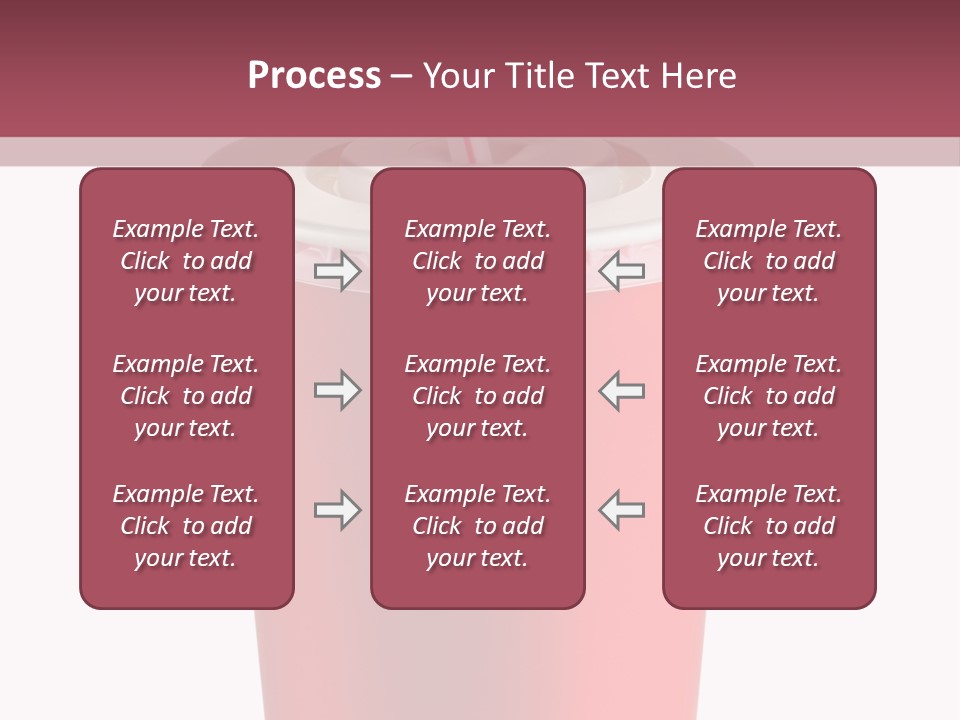 Isolated Single Use Liquid PowerPoint Template