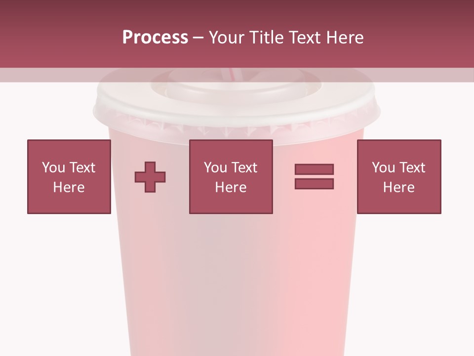 Isolated Single Use Liquid PowerPoint Template