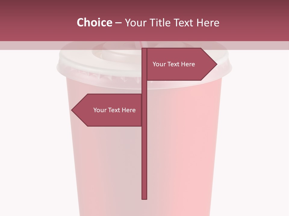 Isolated Single Use Liquid PowerPoint Template