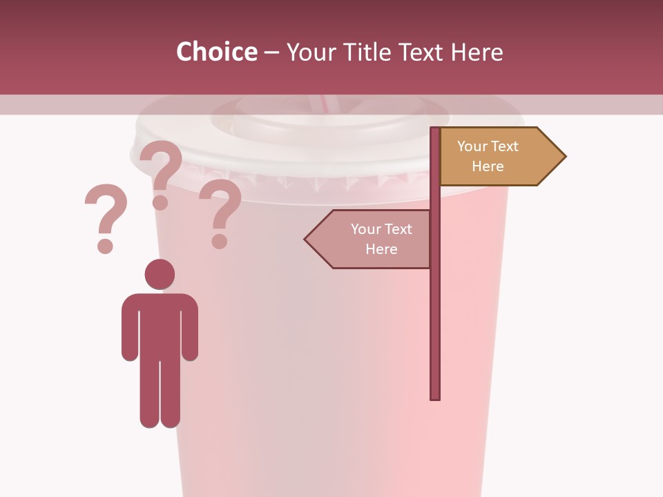 Isolated Single Use Liquid PowerPoint Template