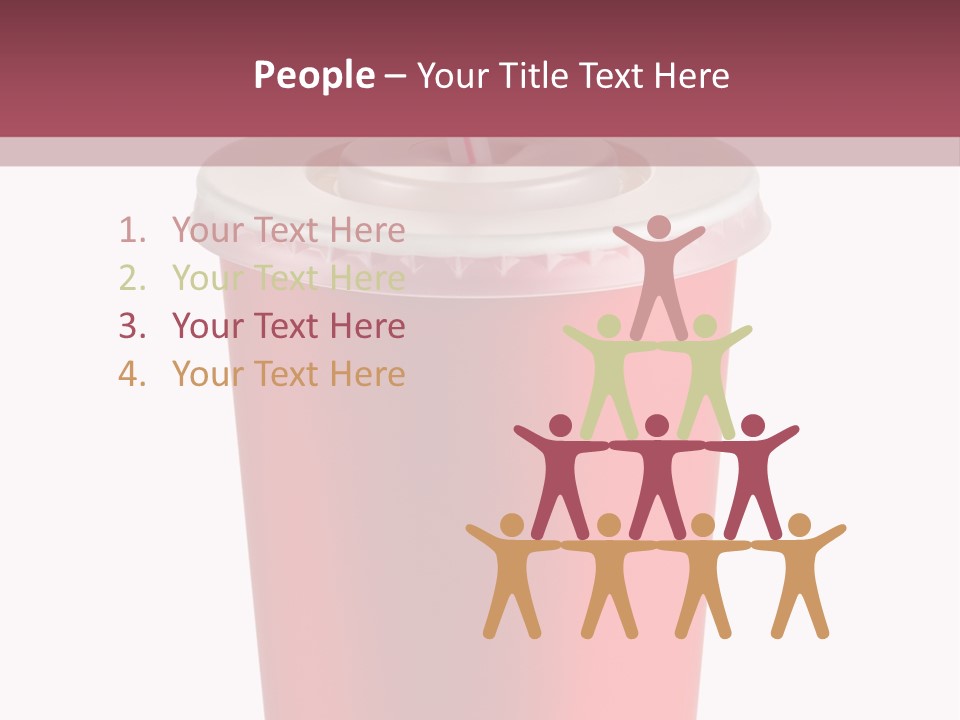 Isolated Single Use Liquid PowerPoint Template