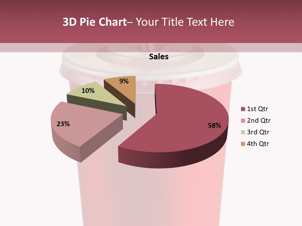 Isolated Single Use Liquid PowerPoint Template