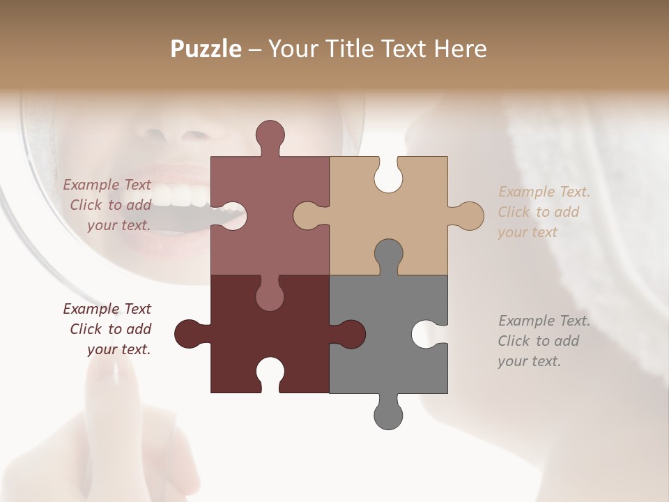 Beautiful Morning Beauty PowerPoint Template