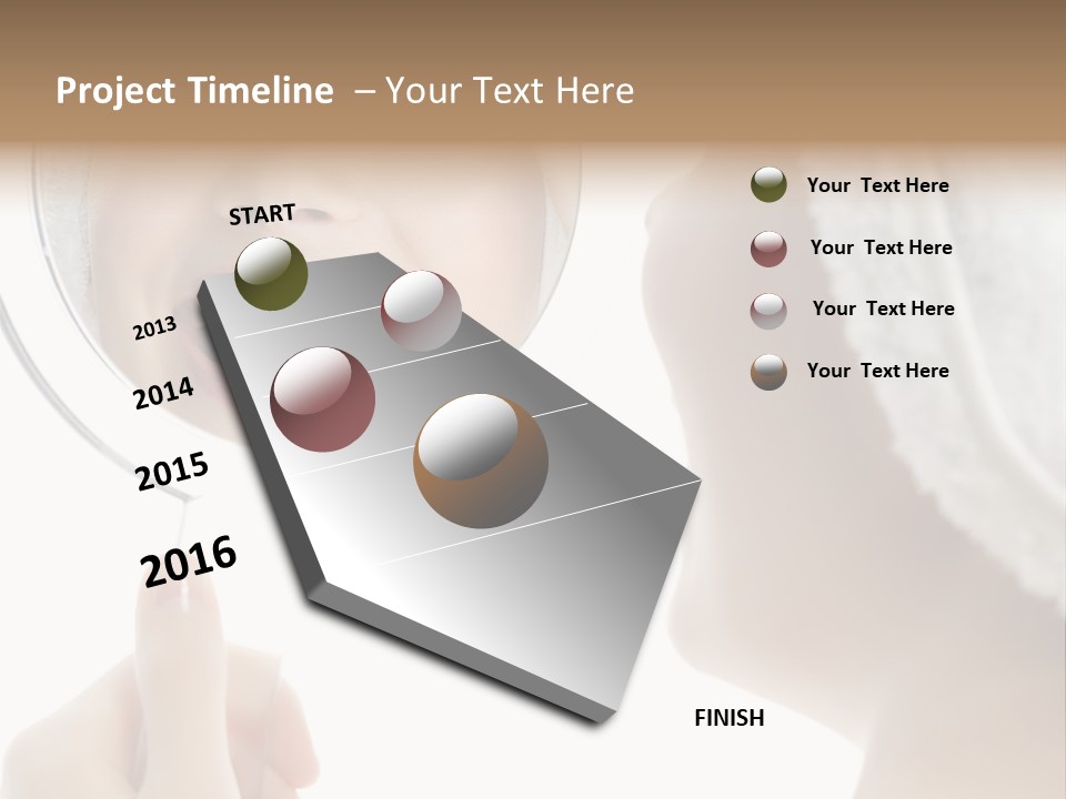 Beautiful Morning Beauty PowerPoint Template