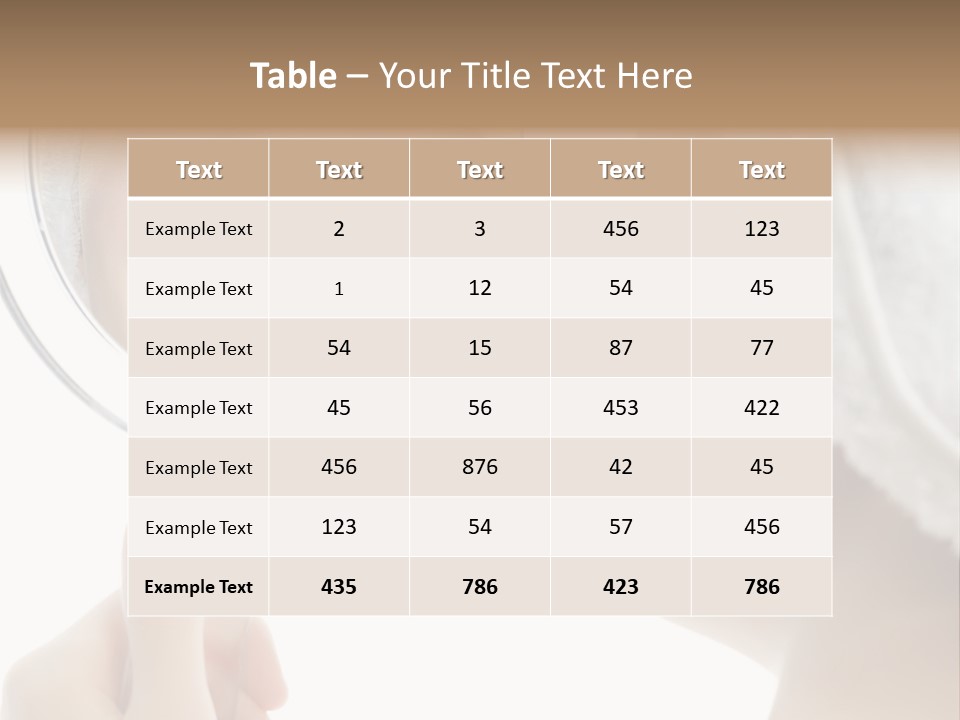 Beautiful Morning Beauty PowerPoint Template