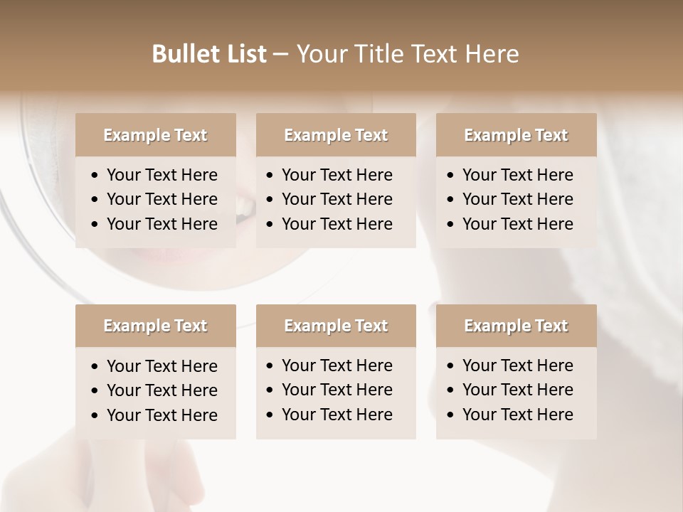 Beautiful Morning Beauty PowerPoint Template