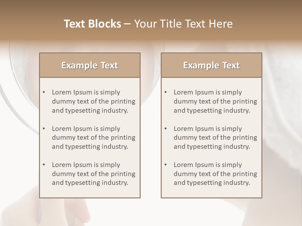 Beautiful Morning Beauty PowerPoint Template