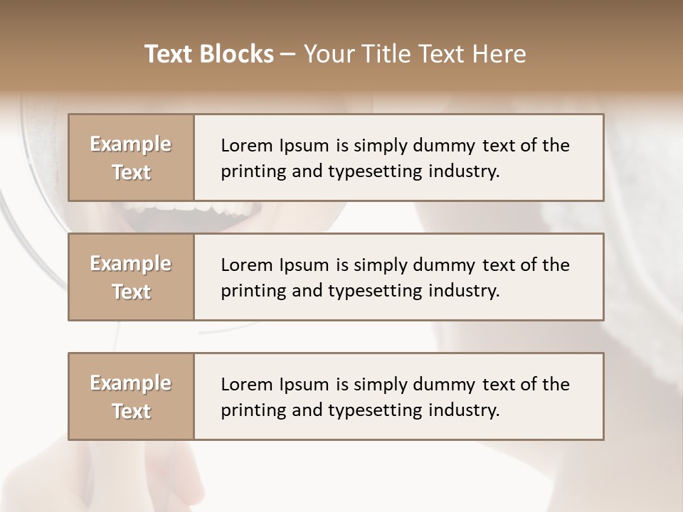 Beautiful Morning Beauty PowerPoint Template