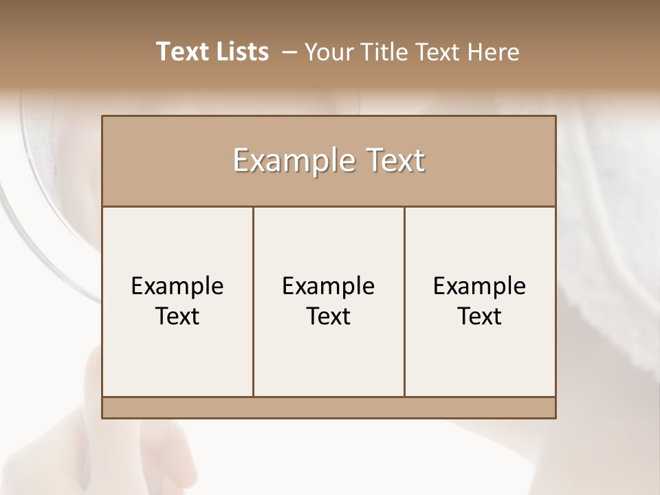 Beautiful Morning Beauty PowerPoint Template