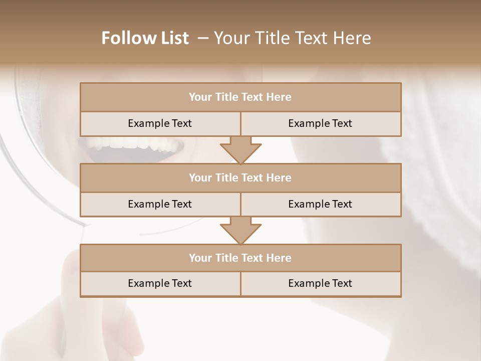 Beautiful Morning Beauty PowerPoint Template