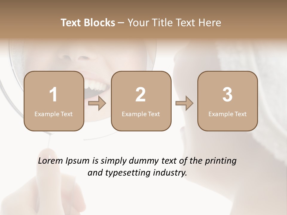 Beautiful Morning Beauty PowerPoint Template