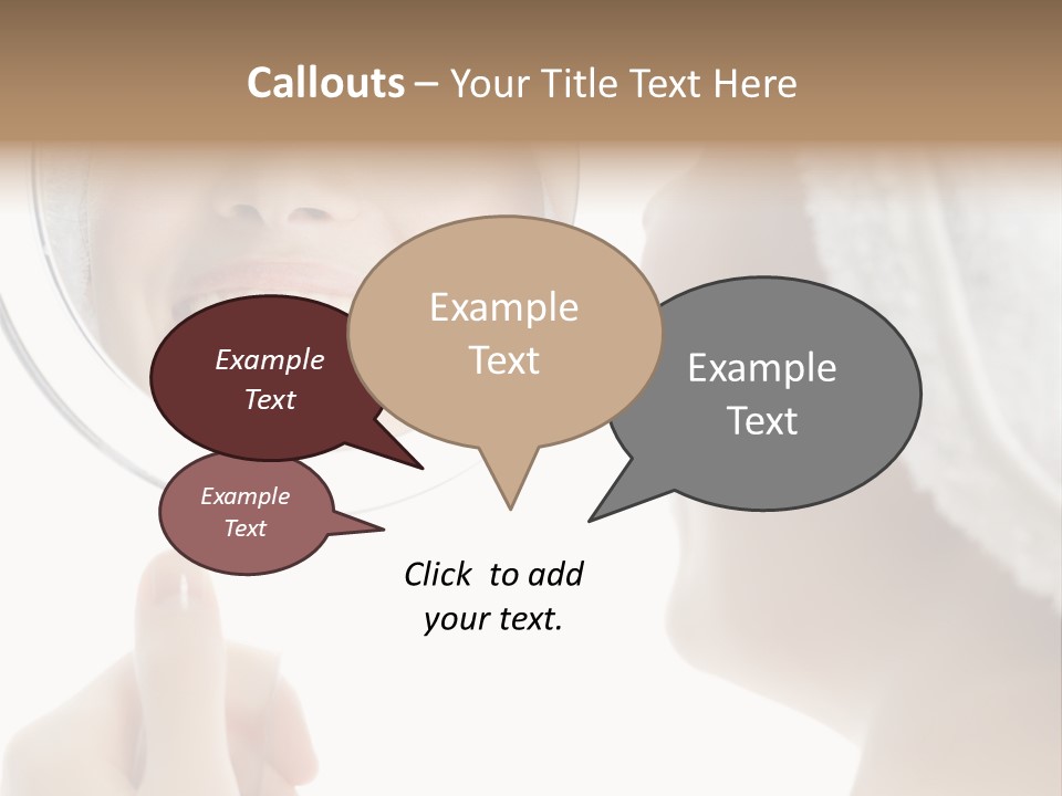 Beautiful Morning Beauty PowerPoint Template