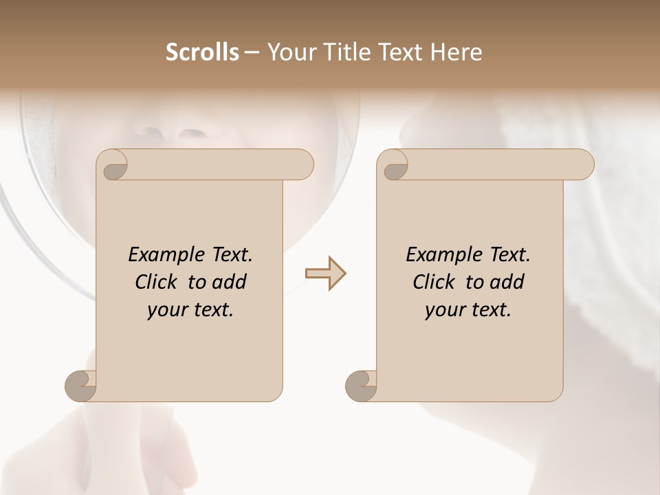 Beautiful Morning Beauty PowerPoint Template