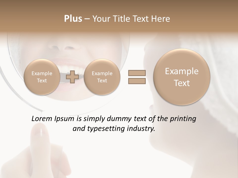Beautiful Morning Beauty PowerPoint Template