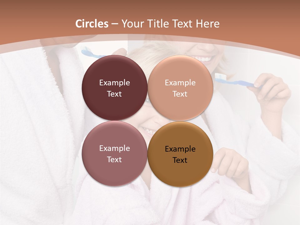 Parents Smiling Adults PowerPoint Template