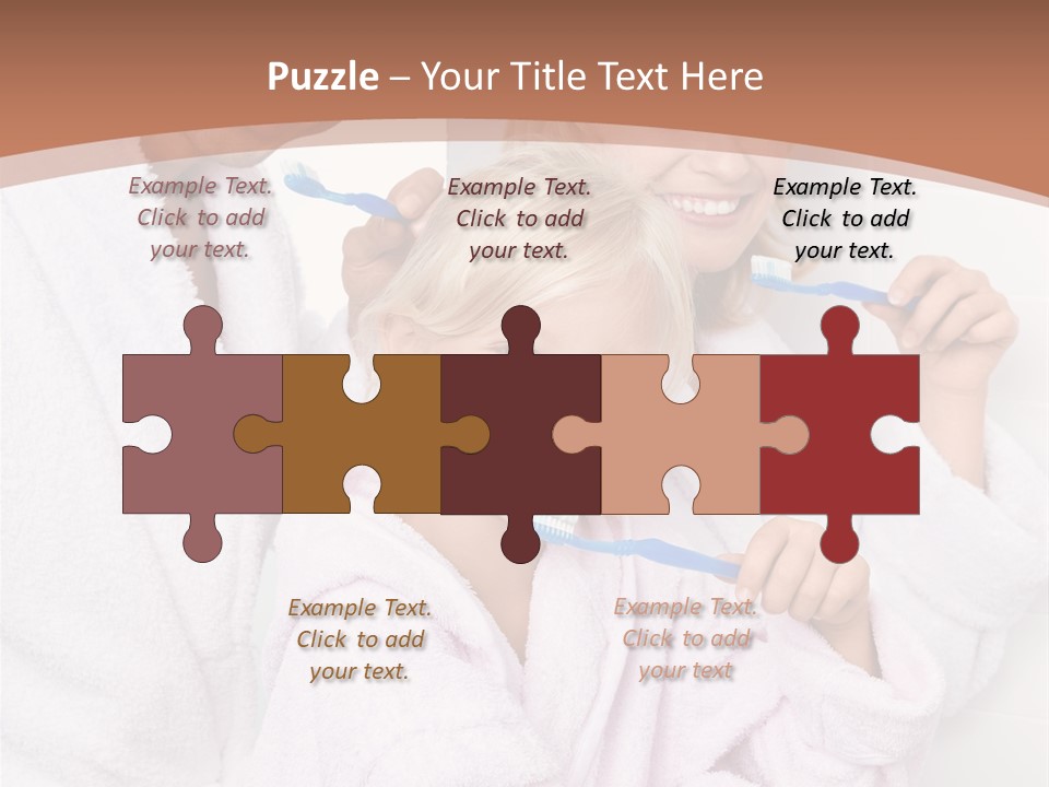 Parents Smiling Adults PowerPoint Template