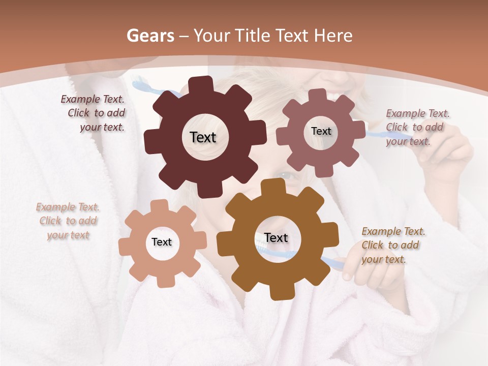 Parents Smiling Adults PowerPoint Template