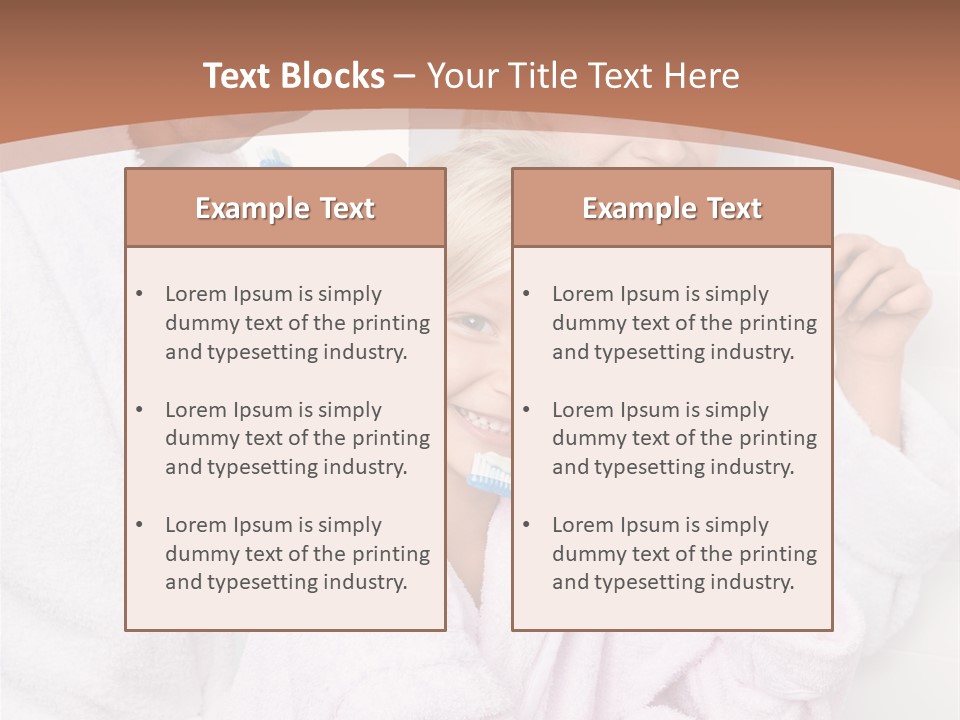 Parents Smiling Adults PowerPoint Template