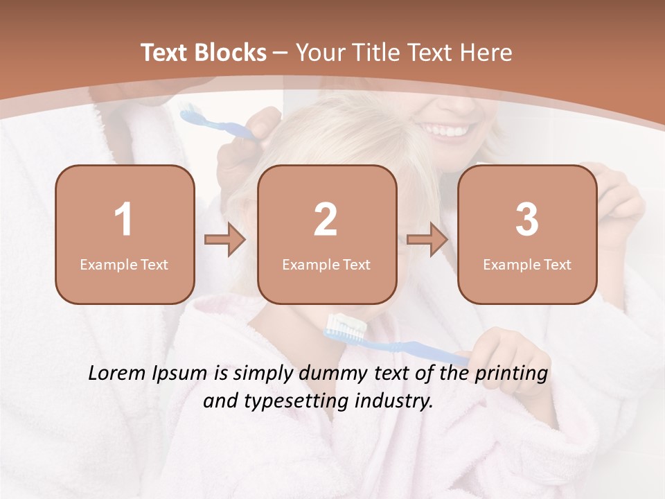 Parents Smiling Adults PowerPoint Template