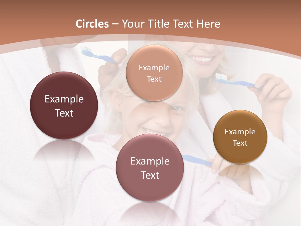 Parents Smiling Adults PowerPoint Template