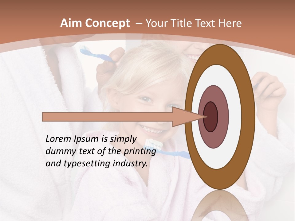 Parents Smiling Adults PowerPoint Template