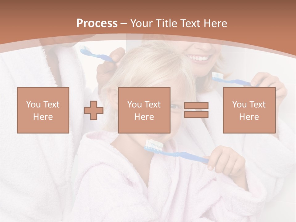 Parents Smiling Adults PowerPoint Template