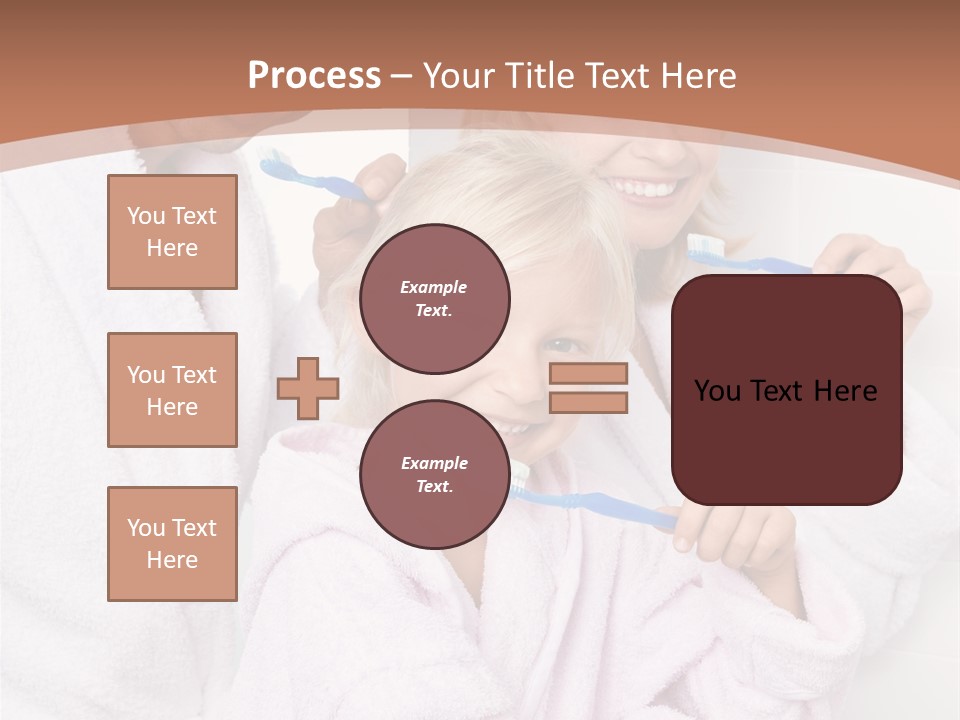 Parents Smiling Adults PowerPoint Template