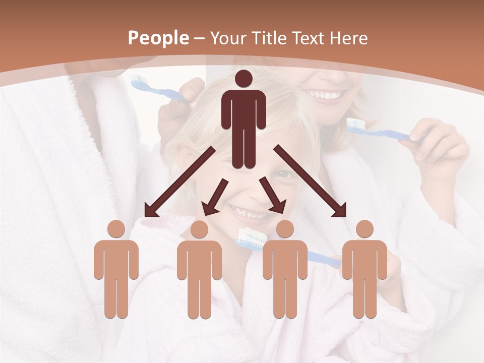 Parents Smiling Adults PowerPoint Template