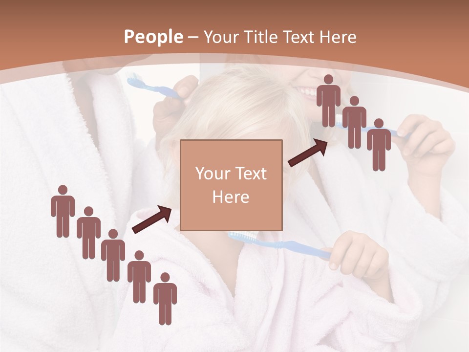 Parents Smiling Adults PowerPoint Template