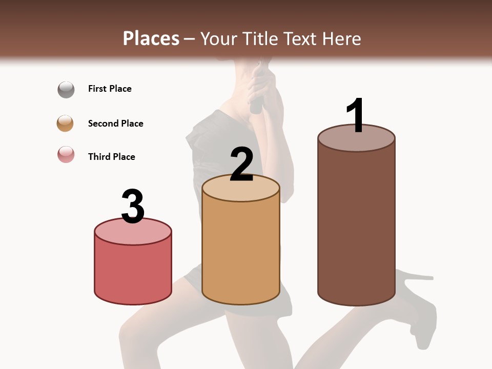 Speed Fast White PowerPoint Template