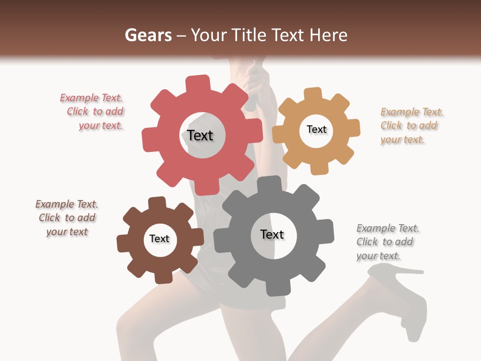 Speed Fast White PowerPoint Template