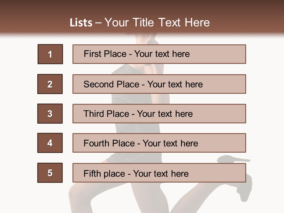 Speed Fast White PowerPoint Template