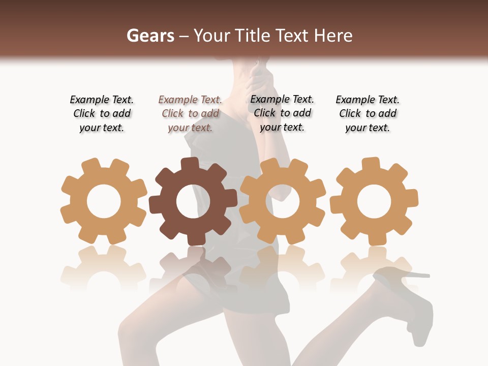 Speed Fast White PowerPoint Template