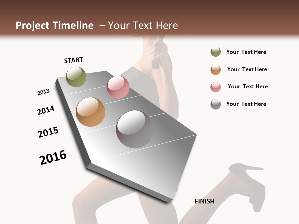 Speed Fast White PowerPoint Template
