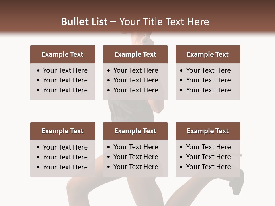 Speed Fast White PowerPoint Template