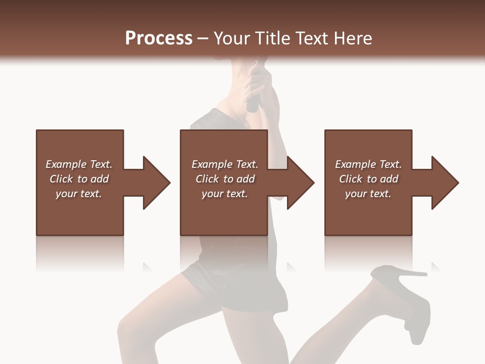 Speed Fast White PowerPoint Template
