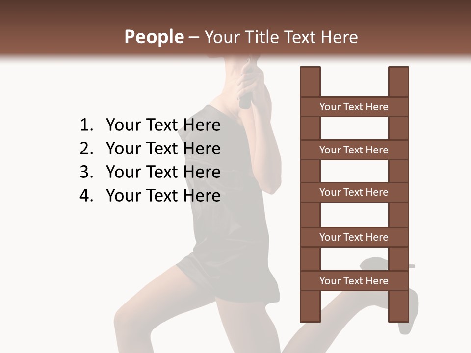 Speed Fast White PowerPoint Template