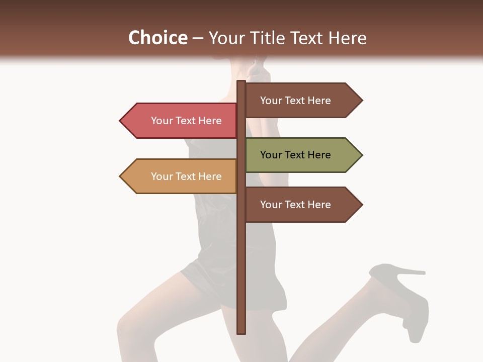 Speed Fast White PowerPoint Template