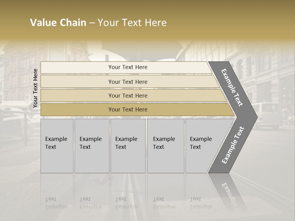 Woman Urban Profile PowerPoint Template