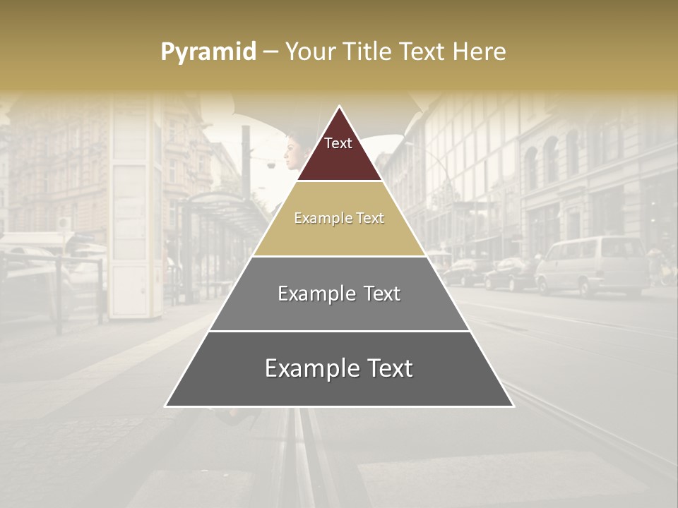 Woman Urban Profile PowerPoint Template