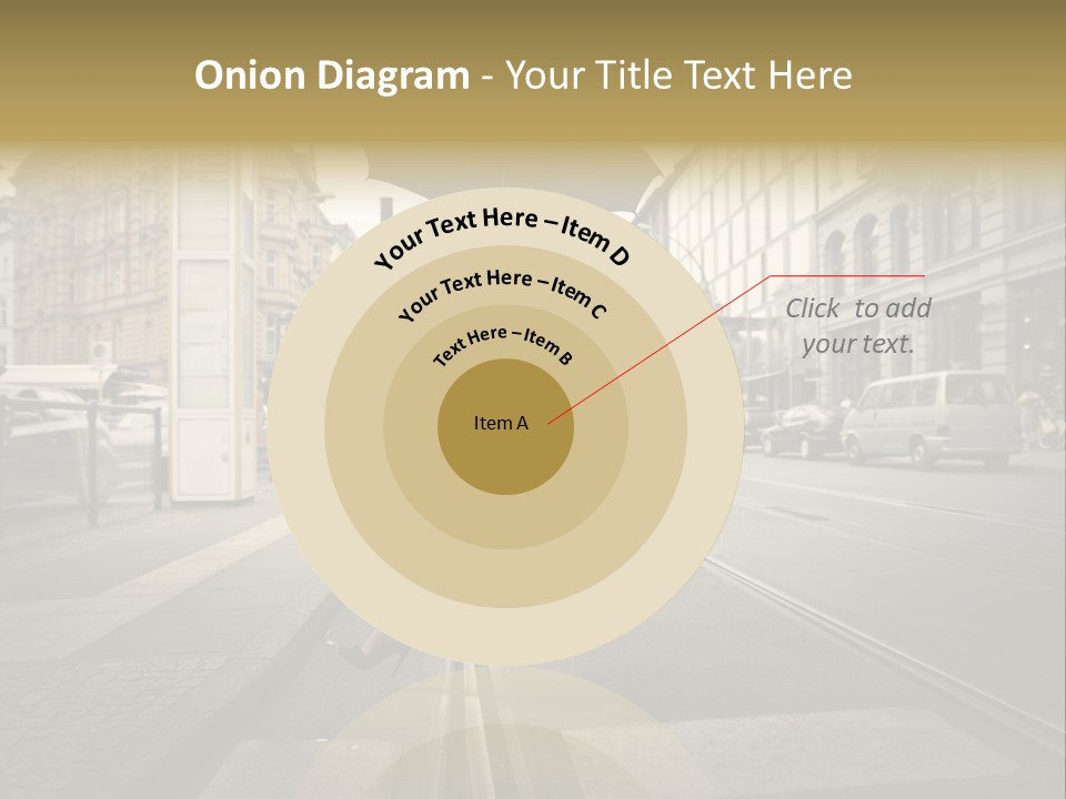 Woman Urban Profile PowerPoint Template