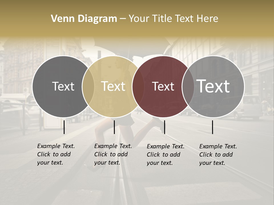 Woman Urban Profile PowerPoint Template
